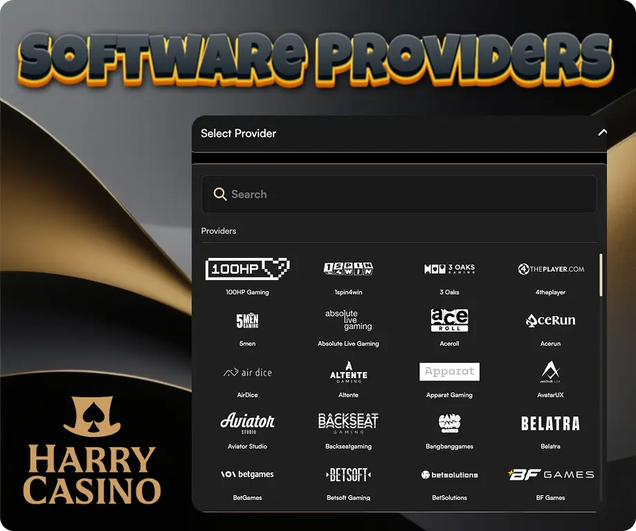 Harry slots providers