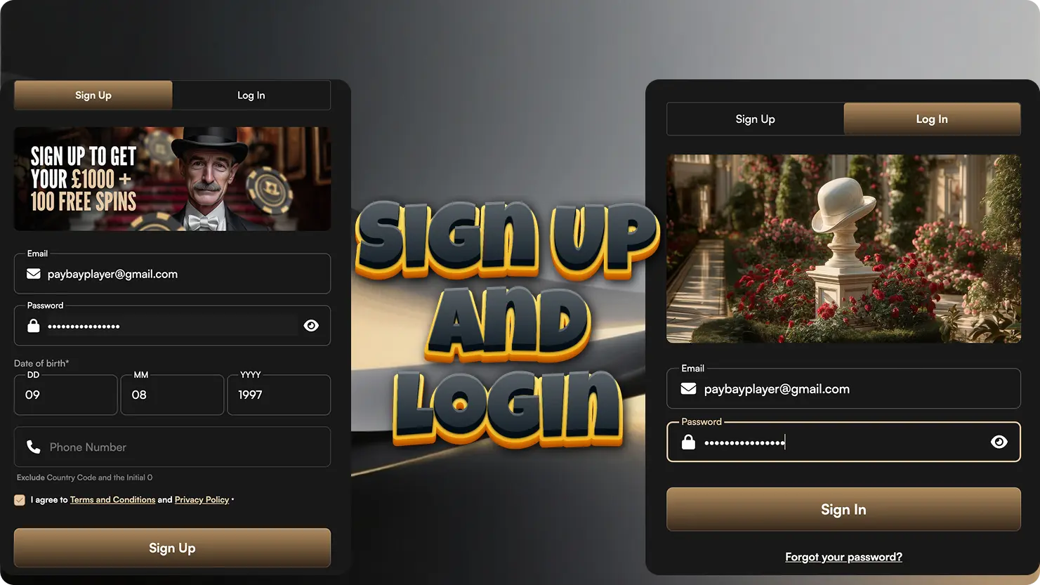 Harry Casino login